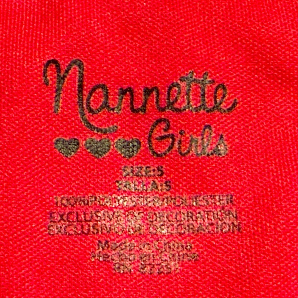 Nannette Kids Girls 5 Knit Cardigan Red Layered Ruffle‎ Dress Outfit Set A-0119 - Picture 8 of 15